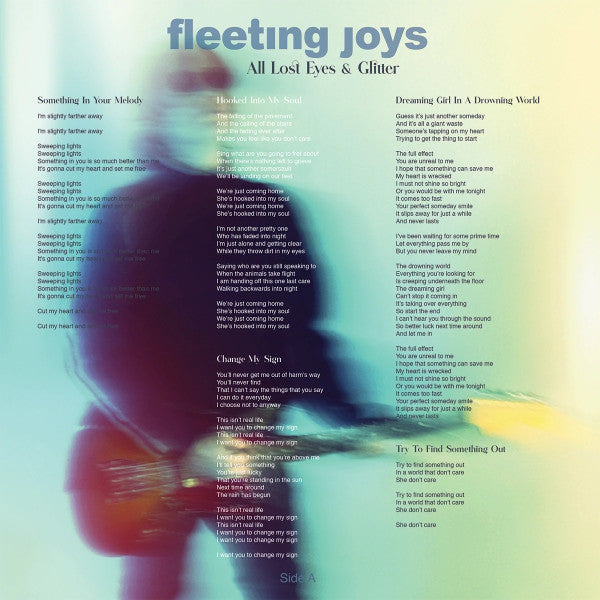 Fleeting Joys : All Lost Eyes And Glitter (LP, Album)