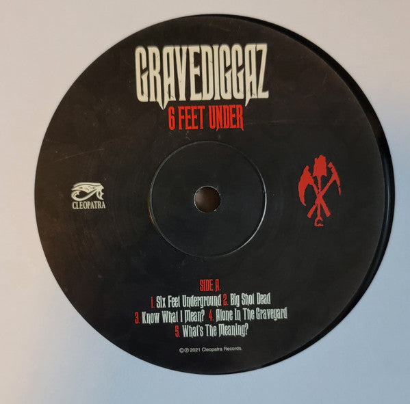 Gravediggaz : 6 Feet Under (LP, Album, Ltd, RE, Red)