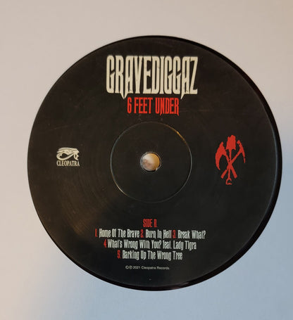 Gravediggaz : 6 Feet Under (LP, Album, Ltd, RE, Red)