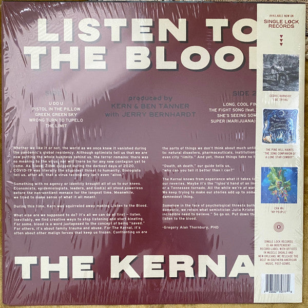 The Kernal : Listen To The Blood (LP, Album)