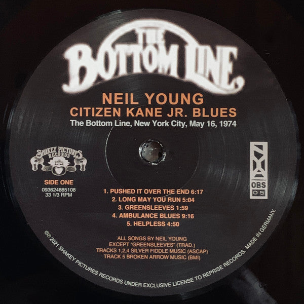 Neil Young : Citizen Kane Jr. Blues (LP, Album)