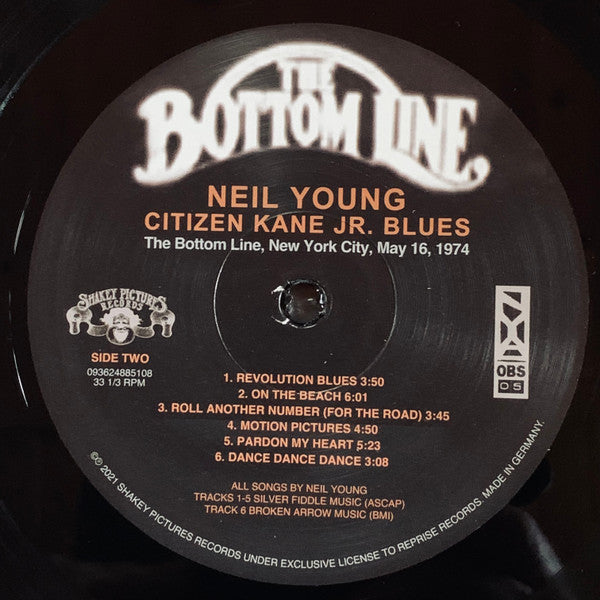 Neil Young : Citizen Kane Jr. Blues (LP, Album)