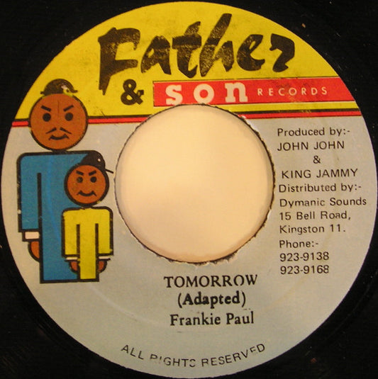 Frankie Paul : Tomorrow (7")