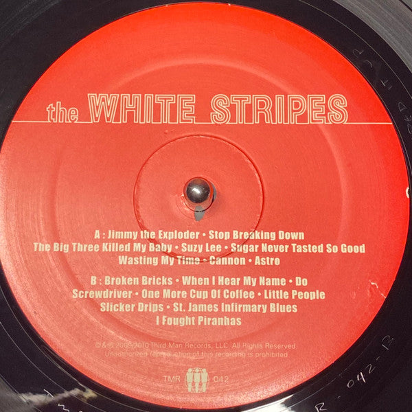 The White Stripes : The White Stripes (LP, Album, RE, 180)