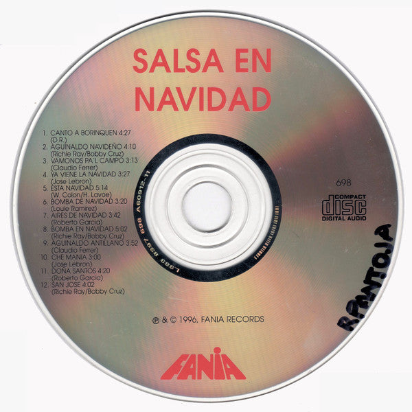 Various : Salsa En Navidad (CD, Album, Comp)