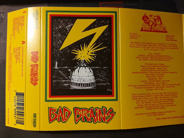 Bad Brains : Bad Brains (Cass, Album, RE, RM)