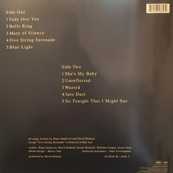 Mazzy Star : So Tonight That I Might See (LP, Album, RE)