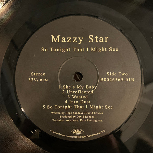 Mazzy Star : So Tonight That I Might See (LP, Album, RE)