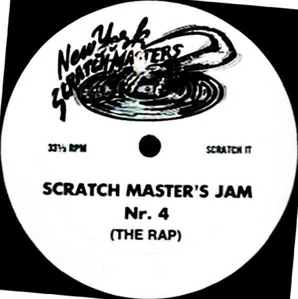 Various : Scratch Master's Jam Nr. 4 (The Rap) (12", S/Sided, Mixed, Unofficial)