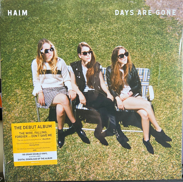 Haim (2) : Days Are Gone (2x12", Album, RP)