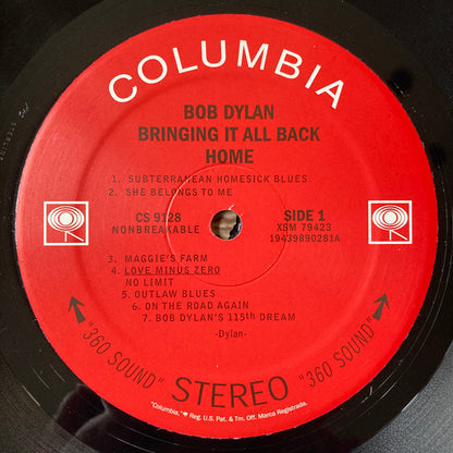 Bob Dylan : Bringing It All Back Home (LP, Album, RE)