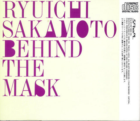 Ryuichi Sakamoto : Behind The Mask + 3 (CD, Album, RE)