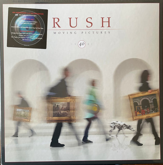 Rush : Moving Pictures (Dlx, 40t + LP, RE, RM + 4xLP)