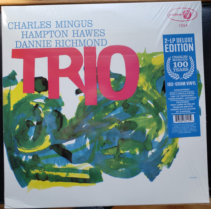 Charles Mingus With Hampton Hawes And Dannie Richmond : Mingus Three (LP, Album, Mono, RE, 180 + LP, Mono, 180 + Dlx, RM)