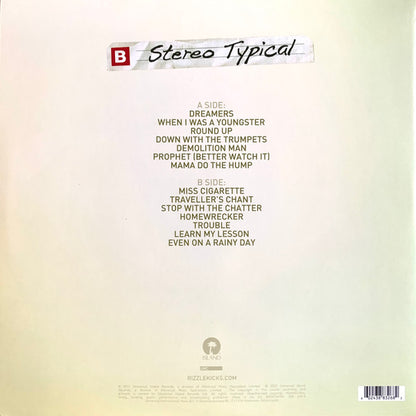 Rizzle Kicks : Stereo Typical (LP, Album, RSD, Ltd, RE, Gre)