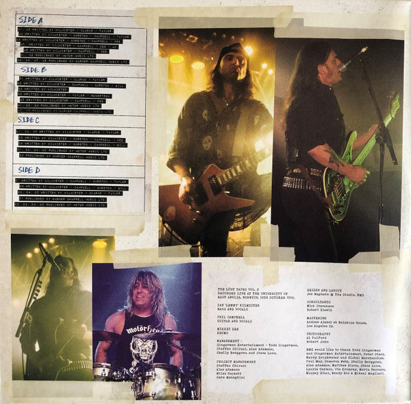 Motörhead - The Löst Tapes Vol. 2 (Live In Norwich 1998) (2xLP, Album, RSD,  Ltd, Blu)