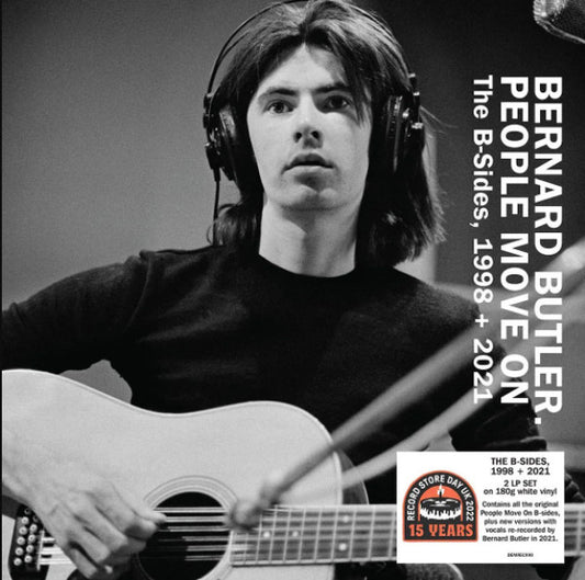 Bernard Butler : People Move On- The B-Sides, 1998 + 2021 (2xLP, RSD, Comp, Ltd, S/Edition, Whi)