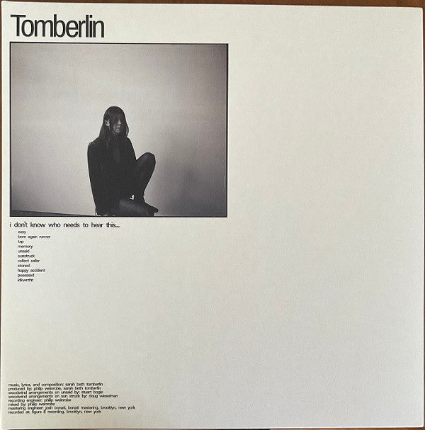 Tomberlin : I Don't Know Who Needs To Hear This... (LP, Album, Ltd, Ora)