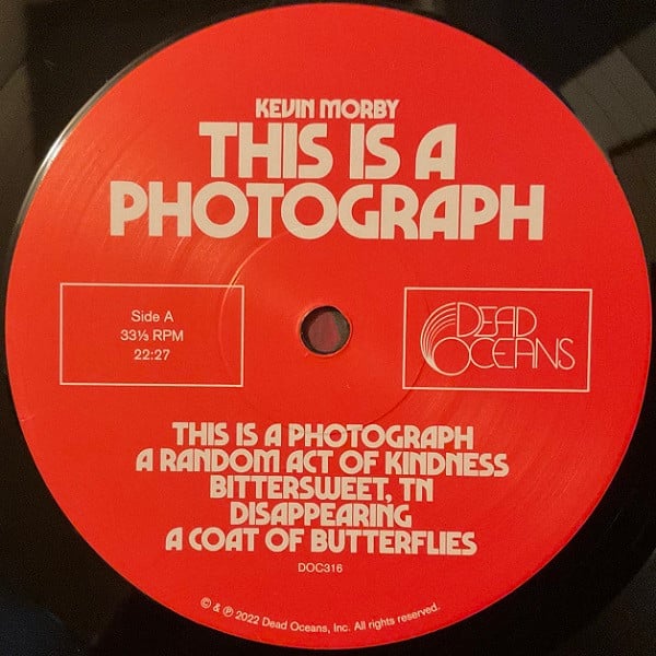 Kevin Morby : This Is A Photograph (LP, Album)