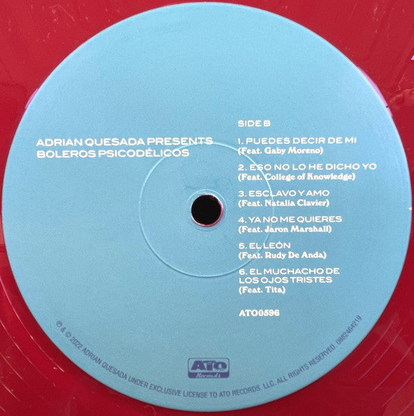 Adrian Quesada : Boleros Psicodélicos (LP, Album, Red)