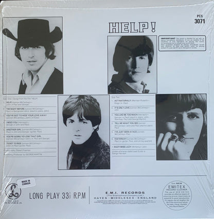 The Beatles : Help! (LP, Album, RE, RM, 180)