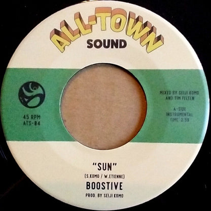 Boostive : Boostive Meets All-Town Sound (7")