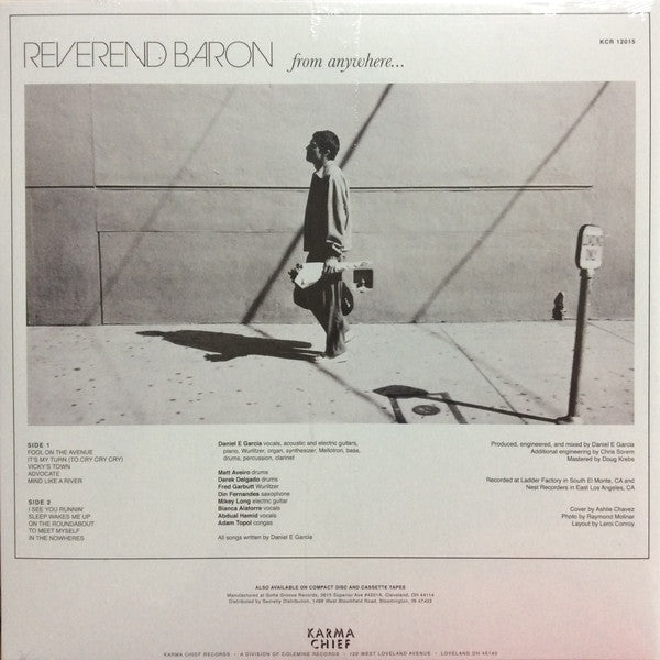 Reverend Baron : From Anywhere (LP, Album, Ltd, Blu)