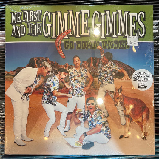 Me First And The Gimme Gimmes : Go Down Under (10", EP, RE)