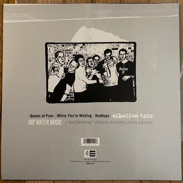 Alkaline Trio / Hot Water Music : Split EP (12", EP, Ltd, RE, Sil)