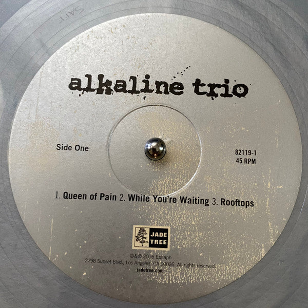 Alkaline Trio / Hot Water Music : Split EP (12", EP, Ltd, RE, Sil)