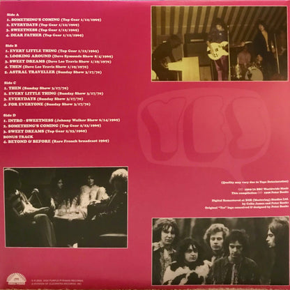 Yes : Beyond And Before - The BBC Recordings 1969-1970 (2xLP, Comp, Ltd, RM, Pur)