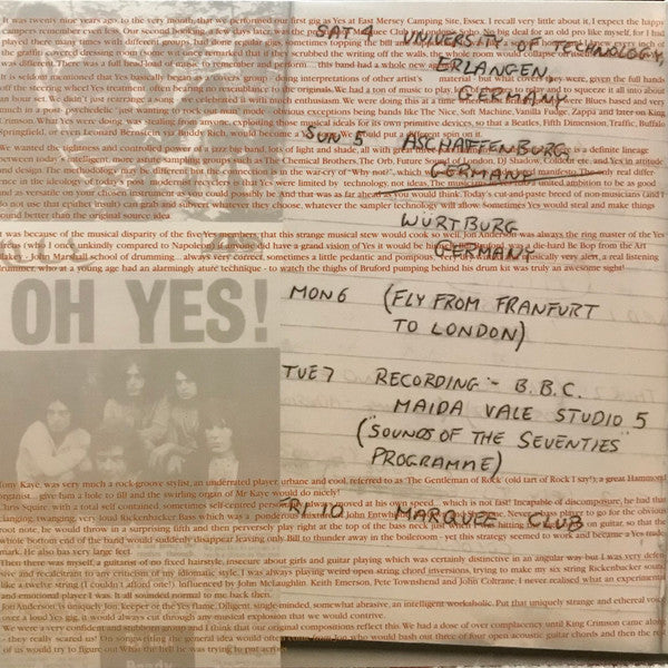 Yes : Beyond And Before - The BBC Recordings 1969-1970 (2xLP, Comp, Ltd, RM, Pur)