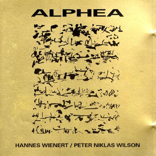 Hannes Wienert / Peter Niklas Wilson : Alphea (CD, Album)