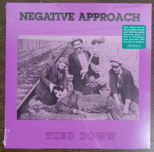 Negative Approach : Tied Down (LP, Album, RE)