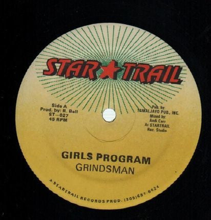 Grindsman : Girls Program (12", Single)