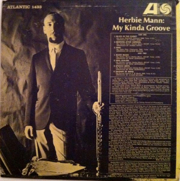 Herbie Mann : My Kinda Groove (LP, Album, Mono)