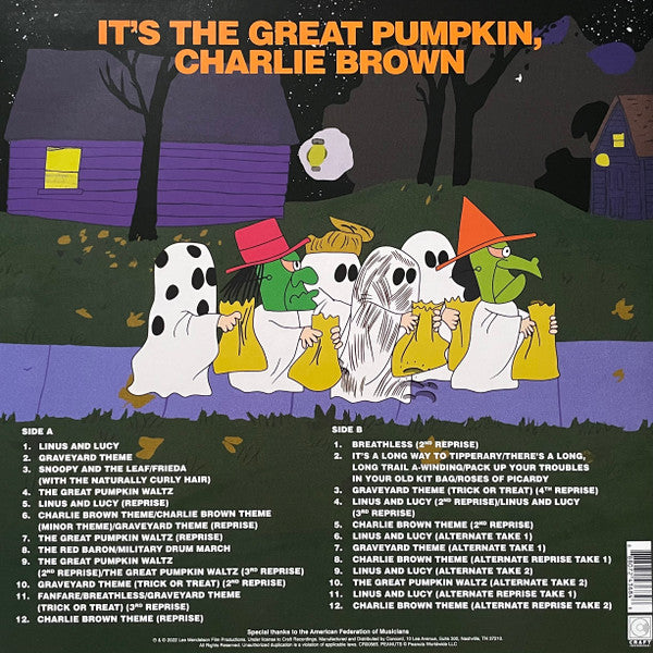 Buy Vince Guaraldi : It's The Great Pumpkin, Charlie Brown (Original ...