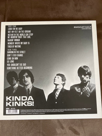 The Kinks : Kinda Kinks (LP, Album, RE)