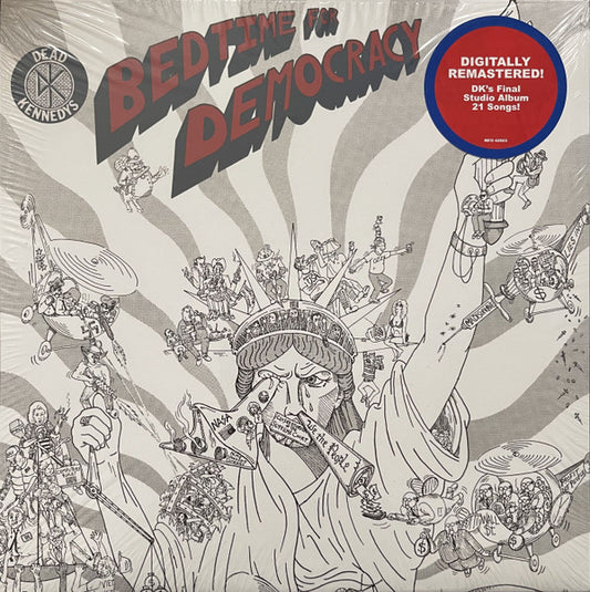 Dead Kennedys : Bedtime For Democracy (LP, Album, RE, RM)