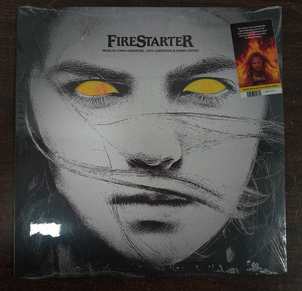 John Carpenter, Cody Carpenter & Daniel Davies : Firestarter (Original Motion Picture Soundtrack) (LP, Album, Ltd, Yel)