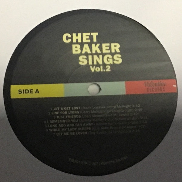 Chet Baker - Chet Baker Sings Vol. 2 (LP, Comp, Ltd, Mon)