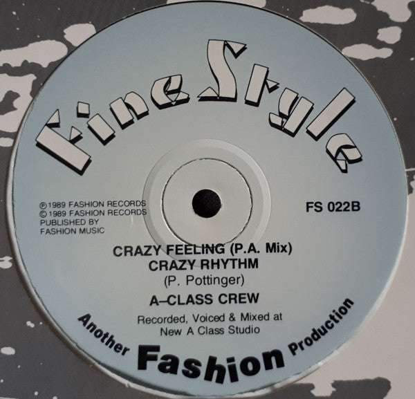 Peter Spence : Crazy Feeling (12")