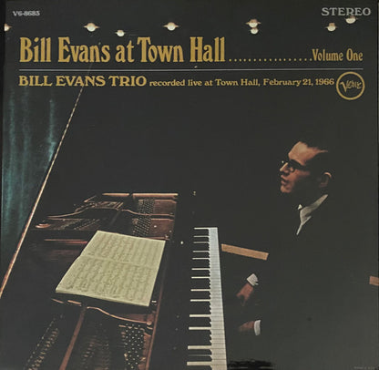 The Bill Evans Trio : Bill Evans At Town Hall (Volume One) (LP, Album, RE, 180)