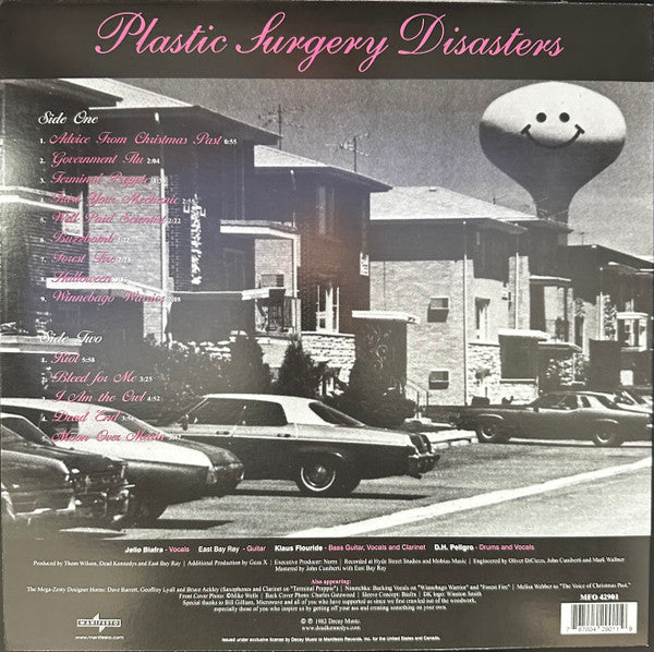 Dead Kennedys : Plastic Surgery Disasters (LP, Album, RE, RM, RP)