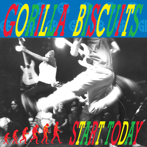 Gorilla Biscuits : Start Today (LP, Album, RP, Gre)