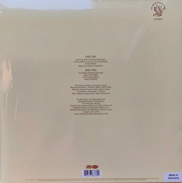 Genesis : Selling England By The Pound (LP, Album, Ltd, RE, Cle)