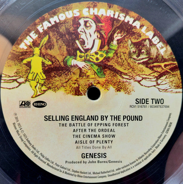 Genesis : Selling England By The Pound (LP, Album, Ltd, RE, Cle)