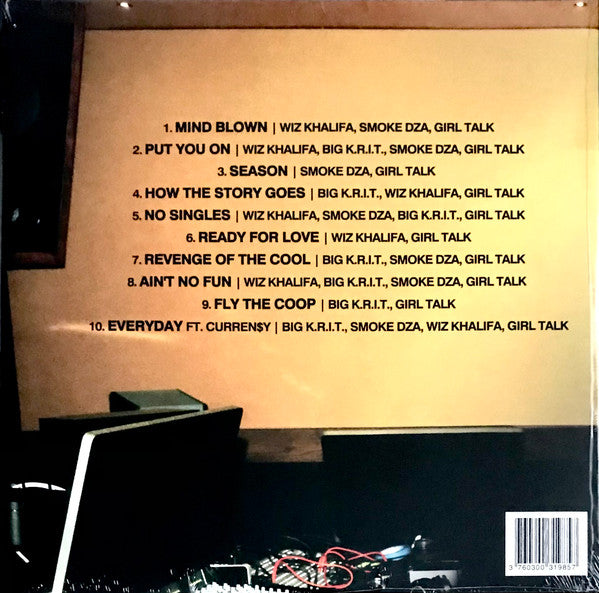 Wiz Khalifa, Big K.R.I.T., Smoke DZA, Girl Talk - Full Court Press (LP,  Album)