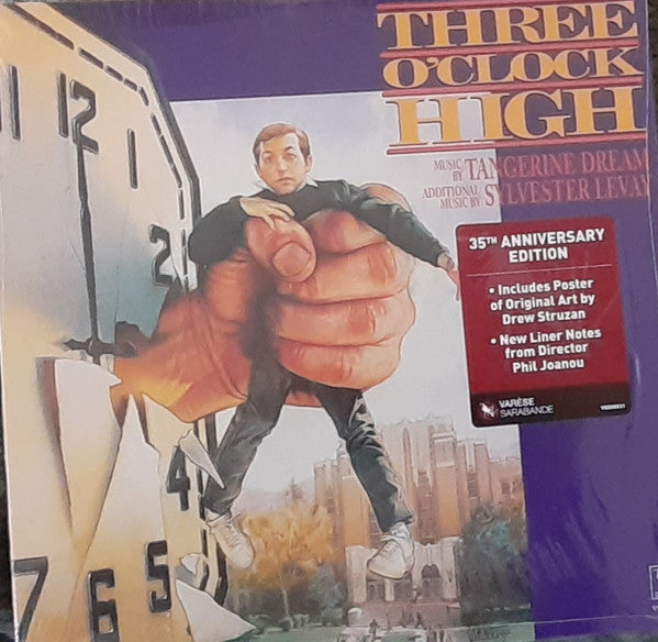 Tangerine Dream / Sylvester Levay : Three O'Clock High (Original Motion Picture Soundtrack) (LP, RE, RM)