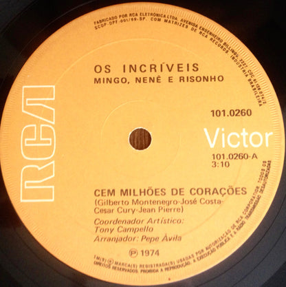 Os Incríveis : Cem Milhões De Corações (7")